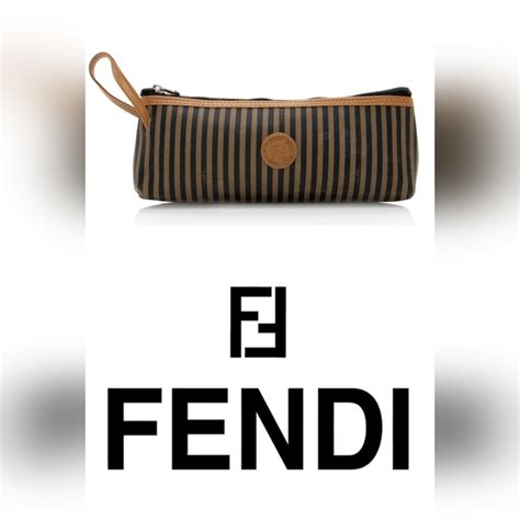 fendi pequin cosmetic case|Fendi Cosmetic Bags for Women .